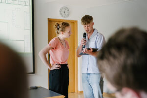 Abschlussveranstaltung des Planspiels "MedTech Start-up" im Sommersemester 2024.