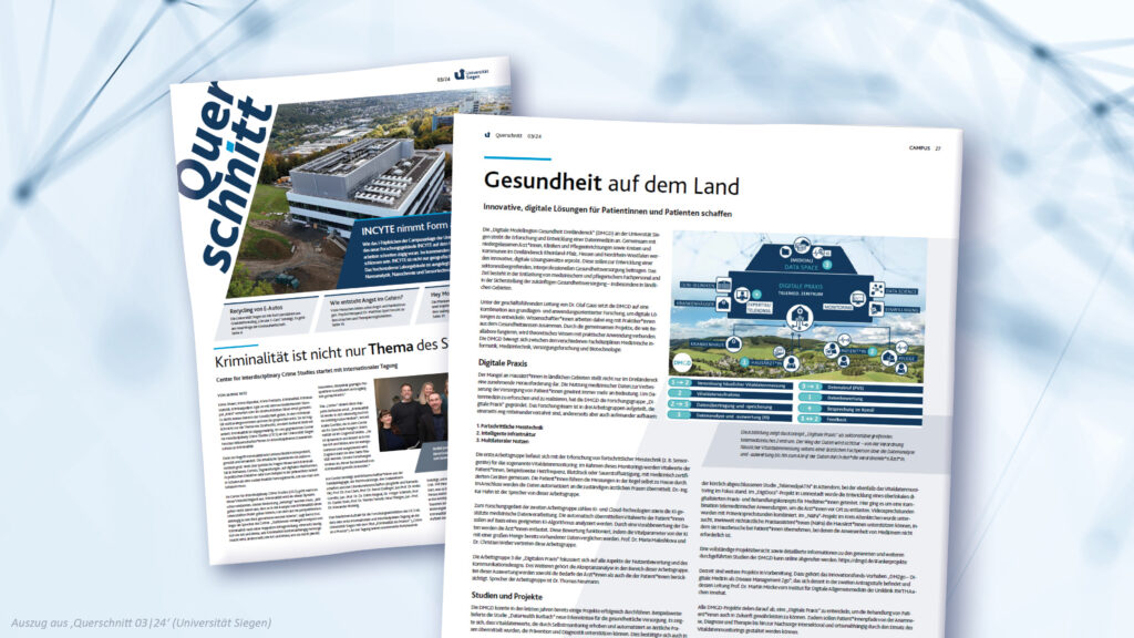 Artikel über die DMGD und die Forschungsgruppe ‚Digitale Praxis‘ in der neuen Ausgabe der Hochschulzeitung ‚Querschnitt‘ (03|24, S. 27).